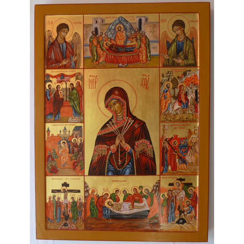 Vitae icoon Moedergods van 7 Smarten